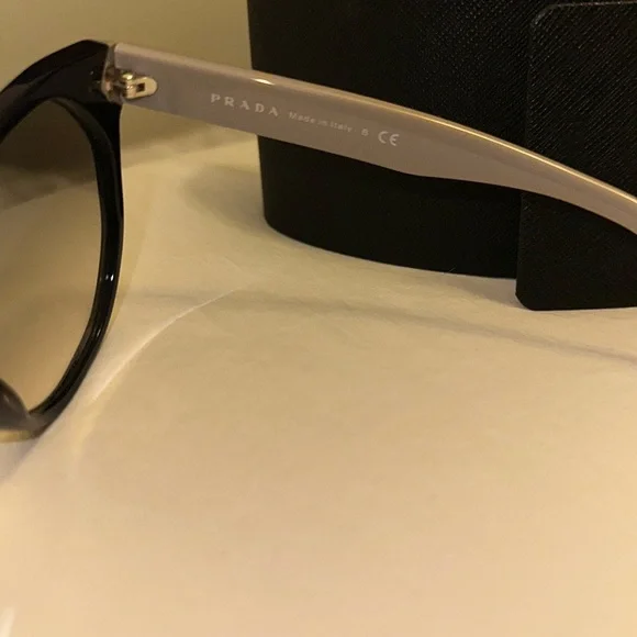 Prada Dark Purple Sunglasses for Women SPR11T - Picture 8 of 15